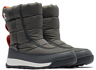 Sorel Unisex Winter Boots CHILDREN'S WHITNEY II PUFFY MID WP, Grey Quarry X Sea Salt, 9 UK