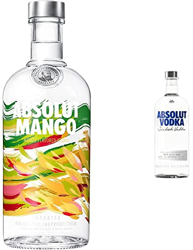 Absolut Vodka Mangue 70cl 40% & Vodka 1 L