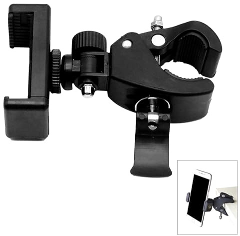 Mic Stand Phone Mount, 360° Rotation - Universal Phone Holder for Live Streaming, Video Shooting, Traveling
