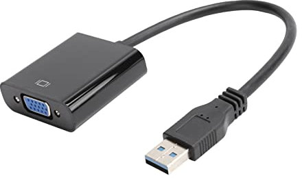 SUNGOOYUE Cable Adaptador USB 3.0 VGA Convertidor de y Vídeo 1080P 5,0 Gbps 7 8 10