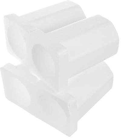 Veemoon Caja Protectora de Espuma para Botellas de Vino y Vasos, Diseño Doble con Estructura Segura, Diámetro 85mm, Adecuado para Mudanzas y Picnic