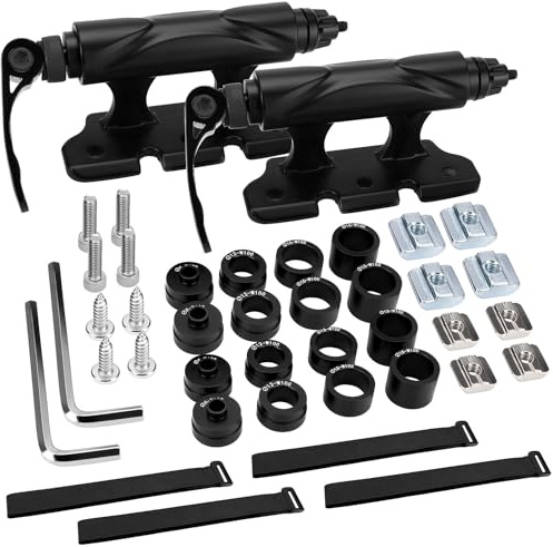 2 Stück Fahrrad Gabelhalterung, Auto Fahrrad Dachträger Gabelhalterung Schnellspanner, Gabelhalterung Steckachse M15x110mm für Auto LKW Anhänger M5/M12/M15x100mm Fahrrad-Vordergabelhalterung
