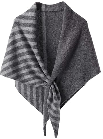 Ladiery Pashmina Stola für Damen aus Mischgewebe, Leichter Dreiecksschal & Eleganter Umhang für Frühling, Sommer und Reise, in vielen Farben erhältlich