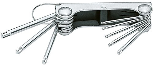 GEDORE Winkelschraubendreher-Satz im Clip 8-teilig Torx T9-T40, 1 Stück, SCL 43 TX-80