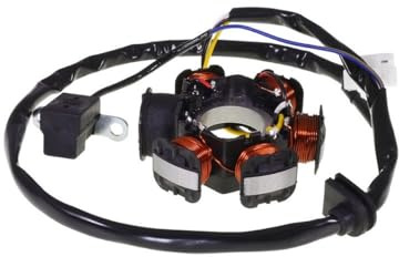 2EXTREME Lichtmaschine/Stator kompatibel mit Peugeot Jetforce 50 C-TECH 2T | 50ccm Lichtmaschine mit Kabelsatz und Pick-up, Abstand 36 mm; kompatibel mit Peugeot Speedfight 3 50 AC/LC 2-Takt, Ludix