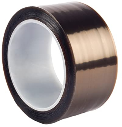 3M PTFE-Klebeband 5490 – Braun-Transparenter Klebefilm mit Klebeabweisender PTFE-Folie und Silikonklebstoff – 25mm x 33m, 0,009mm | Klebefilm mit Klebeabweisender PTFE-Folie und Silikonklebstoff