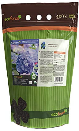 CULTIVERS Abono Hortensias y Camelias Ecológico de 5 kg. Fertilizante de Origen 100% Orgánico y Vegano. Potencia la Floración y activa el color de las flores.