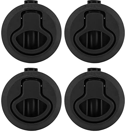 Splitt draglås, 61 mm/2,4 tum marin dragspärr rund ring lås båt skåp material för yachter RVs luckor