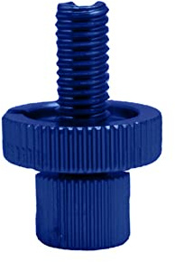 Bremszug Einstellschraube, Asudaro Motorradschrauben Hohlschraube mit Schlitz Aluminiumlegierung M10 Einsteller Griffbremse Kupplung Bremskabeleinsteller für Motorrad ATV Line Adjuster Part,blau