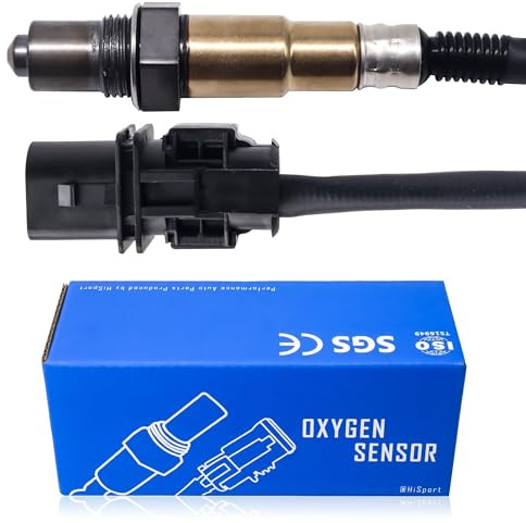 HISports Vorder Lambdasonde O2 Sensor 0258017025 | ersetzen 022906262AE 022906262AM 022906262BL 022906262CH 06E906265C 1K0998262N 99154080001 022906262AM