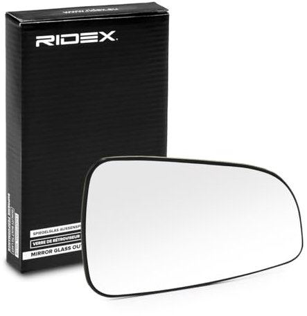 RIDEX 1914M0113 Cristal de espejo retrovisor exterior convexo sin calentamiento derecha compatible con OPEL Astra H Caravan A04 Astra H Hatchback A04 Astra H TwinTop A04 Astra H GTC A04