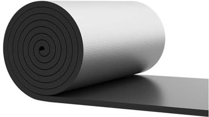 Coton D'isolation Phonique En Feuille D'aluminium Auto-adhésif, Coton D'isolation Thermique De Toit, Barrière Résistante À La Chaleur For Mur De Toit, Convient For Une Utilisation Dans Les Murs(50mm)