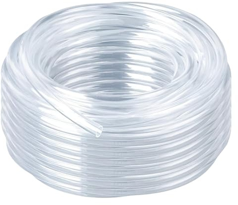 PVC-slang 6 mm innerdiameter vattenslang akvarieslang plastslang PVC-byxor bensinslang kondensslang längd: 20 m