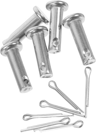 SEWOART 1 Réglage De La Goupille En Acier Inoxydable Avec Trou B Type À Tête Plate Cylindrique Rapide Et Facile À Installer Facilite Pour Fournit Une Connexion Sécurisée Et Stable