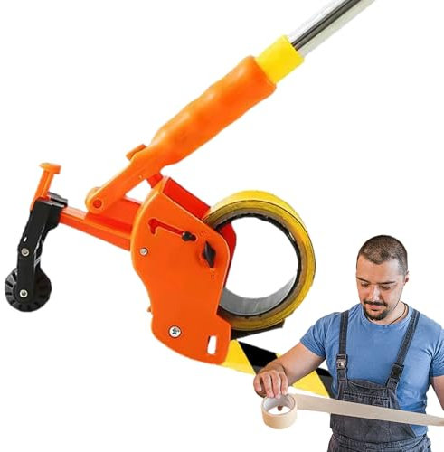 Générique Machine À Ruban De Masquage, Applicateur De Ruban De Sol - Applicateur De Ruban Réutilisable | Dévidoir De Ruban Adhésif Pour Peintres Pour Marquage Au Sol, Protection De Décoration Et Pose