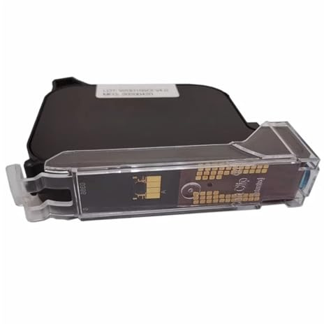 Compatible pour HP W3T10B，Eco Cartouche d'encre pour imprimante à Jet d'encre Portable Cartouche d'encre Noire à solvant à séchage Rapide