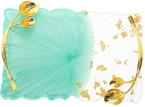 HONITANO Palette Mélange Vernis Ongles en Résine Vert Antidérapante Multifonctionnelle pour Salon de Beauté Professionnel et Maquillage