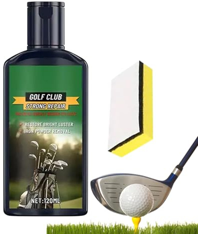 Golfschläger-Reinigungsset | Golfschläger-Pflegeset – 120 ml Paste mit -Kratzer-Entferner für , Kupfer, Metall und Aluminium, Reinigung, Polieren