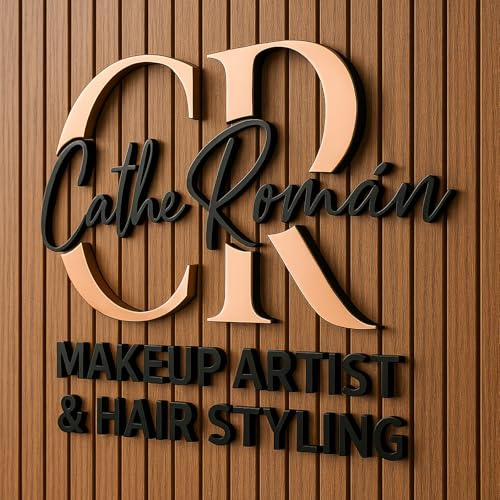 Custom Business Logo Sign, Professional 3D Laser Cut Acrylic Letters Signage, Personalized Company Office Logo Reception Sign for Wall, for Storefront Beauty Salon Spa Bar Club Clinic Wedding Home Decoration
