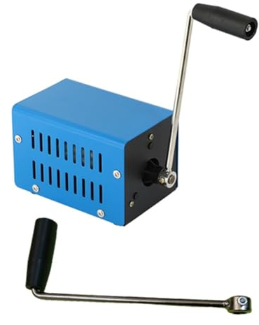 Buhdjfnke 20w Generatore di Manoveri Portatili per Manuale Portatile Esterno Generatore di Carico USB Generatore di Emergenza di Sopravvivenza di Sopravvivenza di Emergenza