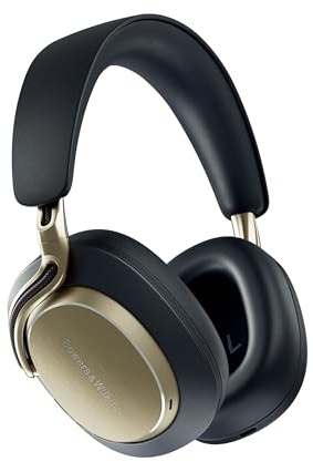 Bowers & Wilkins Px8 S2 Noise Cancelling Wireless Headphones with Bluetooth Audio, & Quick Charge, 30 Hours of High-Resolution Playback and Built-In Microphone - Midnight Blue