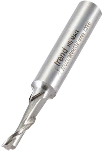 Trend Aluminiumfräser, 5 mm Ø, 8 mm Schaft, HSS, 12 mm Schnittlänge | Fräst Aluminium präzise mit HSS-Schneide, 5 mm Schnittdurchmesser und 12 mm Schnittlänge, 50/05X8MMHSSE