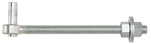 National Hardware N130-641 Bolts Hook, 3/4 x 10, Coated with WeatherGuard Protection, Steel, Zinc-Plated