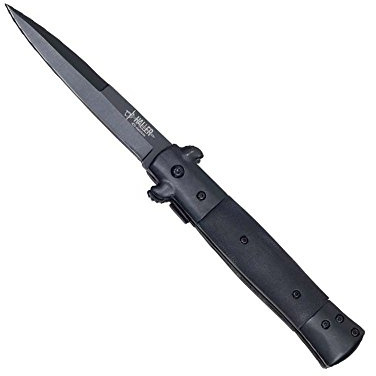 Haller Taschenmesser Stiletto, schwarz