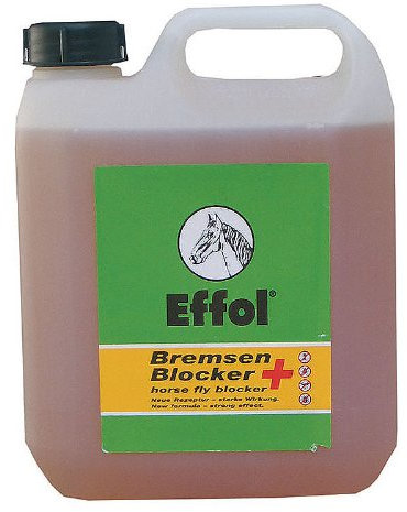 Effol Bremsen Blocker, 2500 ml Liter gegen Fliegen, Bremsen. Mücken | Bremsenblocker EFFOL