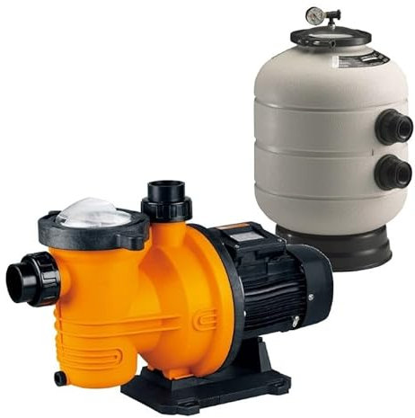 Groupe de filtration piscine : pompe Kalia + filtre Millenium 13 m3/h
