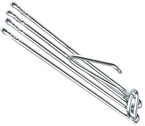 Riel Chyc - Gancho Cortina Plisar Frente (Bolsa 100 Unidades)