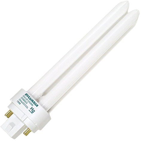 (25 Pack) Sylvania 20684 CF26DD/E/827/ECO 26-Watt 2700K 4-Pin Double Tube Compact Fluorescent Lamp