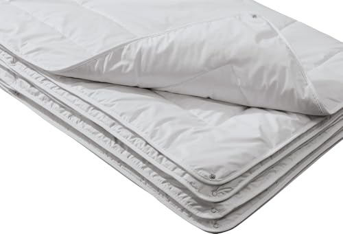 Erwin Müller Vier-Jahreszeiten-Bett Tripolis 100% Kamelhaar Variabler Wärmestufe Größe 135x220 cm