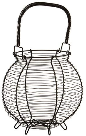 Premier 0507111 Cesta para Huevos, Hierro, Negro