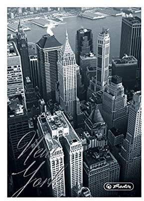 Kladde mit Namensgravur - Notizbuch - A5 - liniert - New York