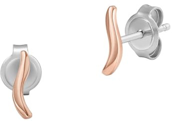 Skagen Damen Ohrringe in Roségold aus Edelstahl oder Halbedelmetall mit Ohrsteckerverschluss