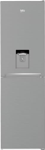 beko CNG4582DVPS Frost Free Fridge Freezer - Stainless Steel Effect - E Rated