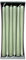 Nordring 12 candele a punta 2,3 x 25 cm verde polveroso – certificato RAL, antigoccia e ruvido – durata circa 8 ore – decorazione da tavolo e candelabri
