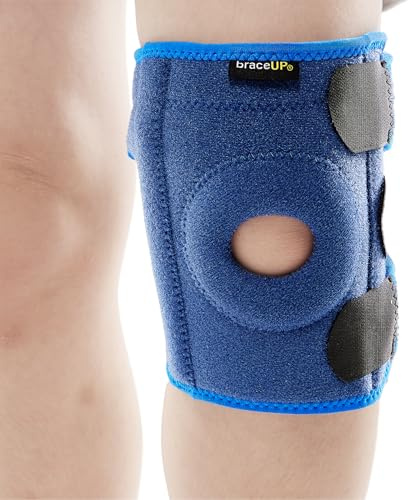 BraceUP Ginocchiera per bambini – Ginocchiera giovanile per alleviare il dolore, ginocchiera per ragazzi e ragazze, taglia piccola (S)