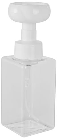 Dispenser di sapone a forma di, bottiglia a pompa ricaricabile con testa in schiuma a, dispenser per disinfettante per mani, bottiglia per schiuma a pressione per cucina e bagno, lavandino