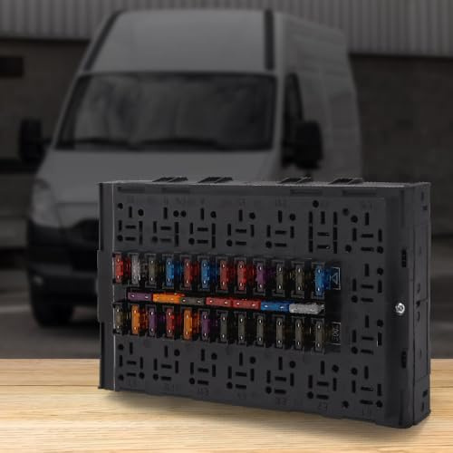 Artudatech Caja de Fusibles Auto Original 2997086 4838244 para Iveco Daily II III 1989-2006 Fusibles Planos Vehículo 112 PINS Sintonización Auto Reemplazo