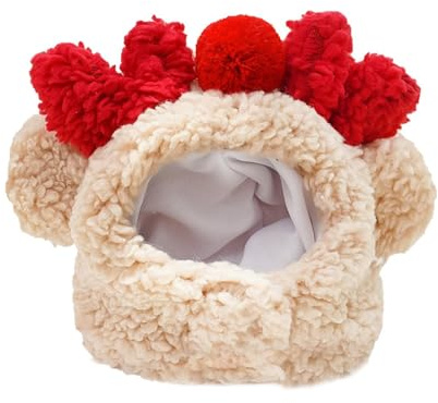 Niedlicher Weihnachtsbaum- und Rentierhut für Hunde, Hundehalstücher, festliche Partyhut, schönes Haustier-Kostüm, für kleine und mittelgroße Größe (Rentier A, XS)