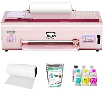 Procolored K13 Lite A3 DTF Drucker 13 Zoll für T-Shirts, Weißtinten Zirkulation, Infrarot Druckkopfschutz, 1440 DPI, Transferdrucker für DIY Textildruck, Pink