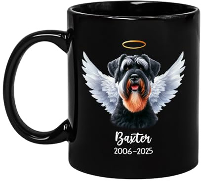 Schnauzer Gigante Tazas Té Novedad Tazón‌ Graciosa Tazas De Regalo Regalos Novedosos Para Oficina Amigos Familiares 330Ml