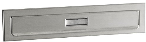 Entrée de boîte à lettre inox n°4 DECAYEUX - 350 x 30 mm - 161438