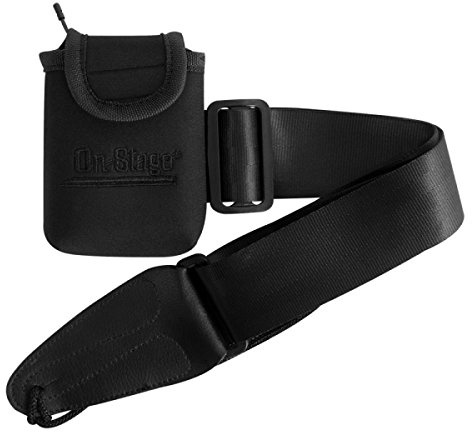 OnStage MA1335 Étui pour émetteur sans Fil avec Sangle de Guitare
