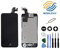 Mobilevie LCD Bildschirm Retina + Touchscreen Alle Voll Montiert auf Chassis für iPhone - Schwarz, iPhone 5C