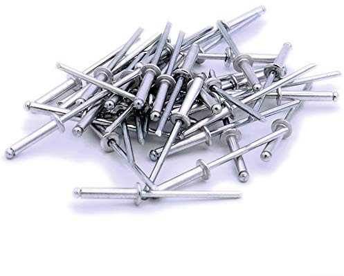 M3 (3mm x 4mm) Dome Blind Rivet - Aluminium (Pack of 40)