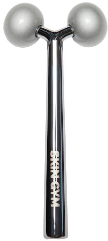 SKIN GYM Face Sculptor Beauty Roller, Stainless Steel Facial Massager for Lifting, Toning, and Sculpting