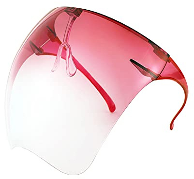 FEISEDY Gafas de Sol Visera Futurista Máscara Facial Completa B2781 | Oversized, para Mujeres y Hombres, Protección UV400